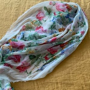 Floral scarf